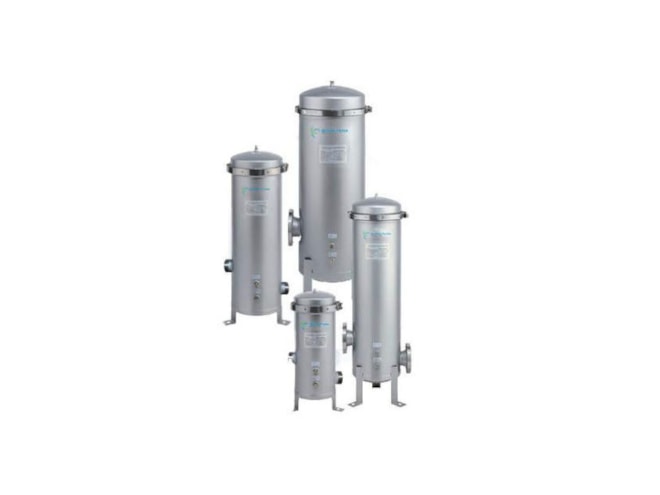 Global Filter GTCHB-Series Multi-Cartridge Band Clamp Liquid Filter Vessel