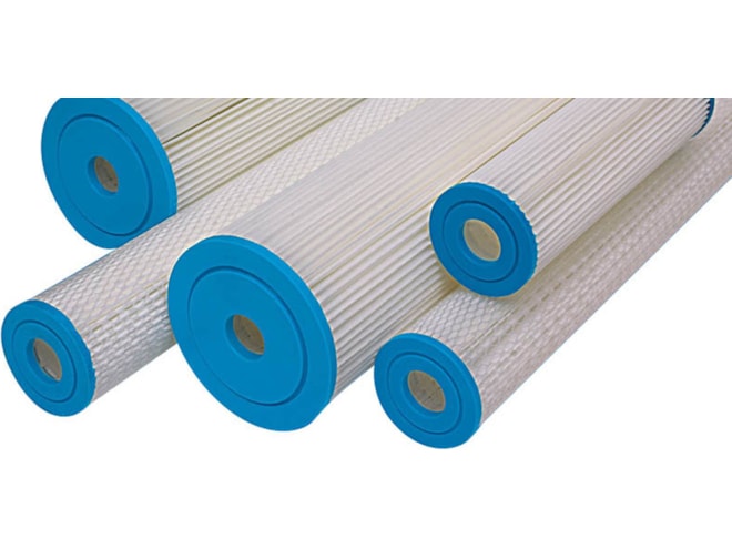 Global Filter LiquidClear GF Series Pleated Synthetic Depth Filter Cartridge